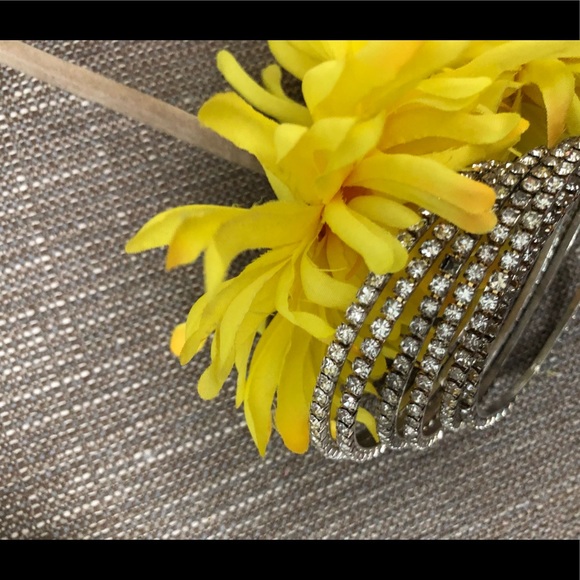 Indian/ Punjabi Silver Stone Bangles - Picture 3 of 7